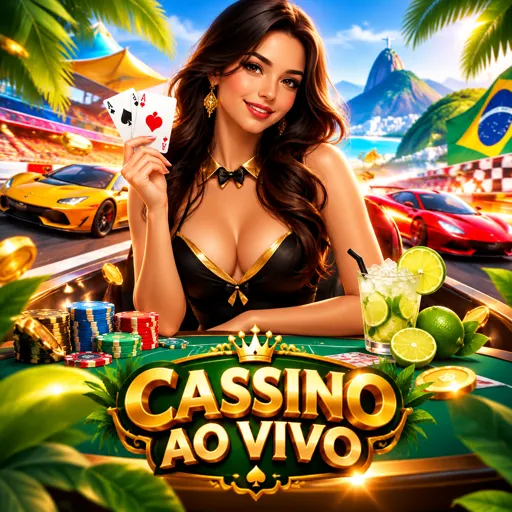 Card da seção de cassino ao vivo